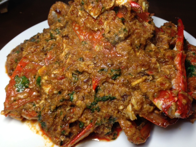 padang chili crab